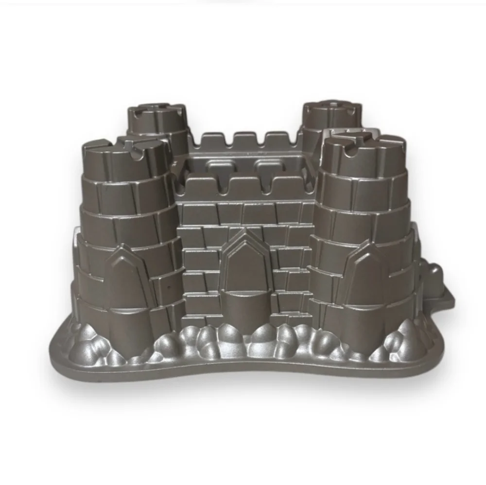 NORDIC WARE Cast Aluminum Castle Bundt Pan 10 Cup Capacity